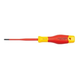 Kraftwerk Elektriker-Schraubendreher Schlitz 4.0mm