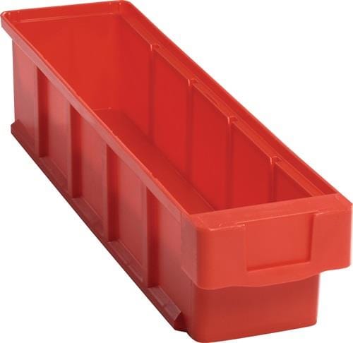 LA-KA-PE Kleinteilebox VKB B93xT400xH83 mm rot