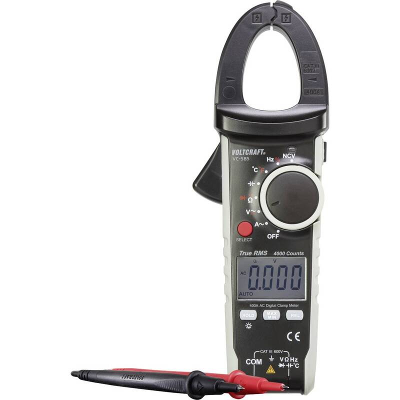[gebraucht] B-ware Voltcraft Stromzange Vc585 Digital Cat Iii 600v True Rms 4000 Counts Kalibriert