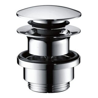 hansgrohe Push-Open-Ablaufgarnitur f WT- und Bidetmischer, brushed brass