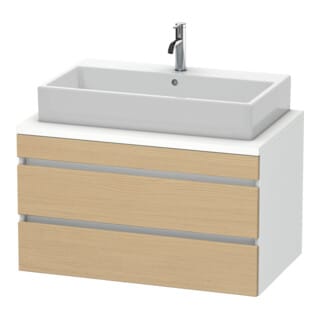 Duravit Waschtischunterschrank DuraStyle 90x54,8cm, E na/we ma, f Kons, 2 SchKa.