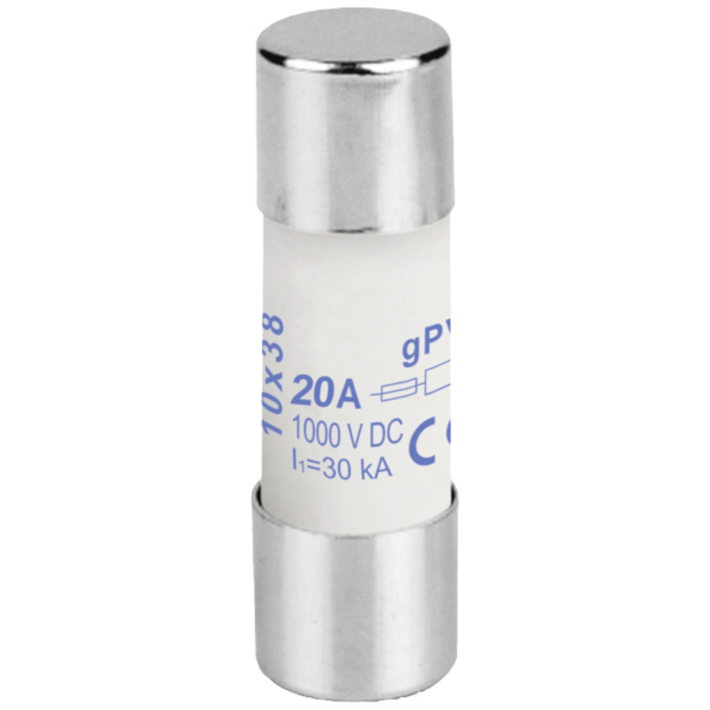Weidmüller 2783280000 Fuse 10x38 20a 1000 Vdc Gpv Feinsicherung (ø X L) 10.3 Mm X 38 Mm 20 A 1000 V/