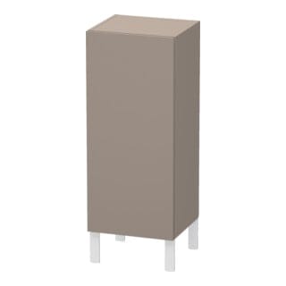 Duravit Halbhochschrank L-Cube individual, Tür links, basalt matt