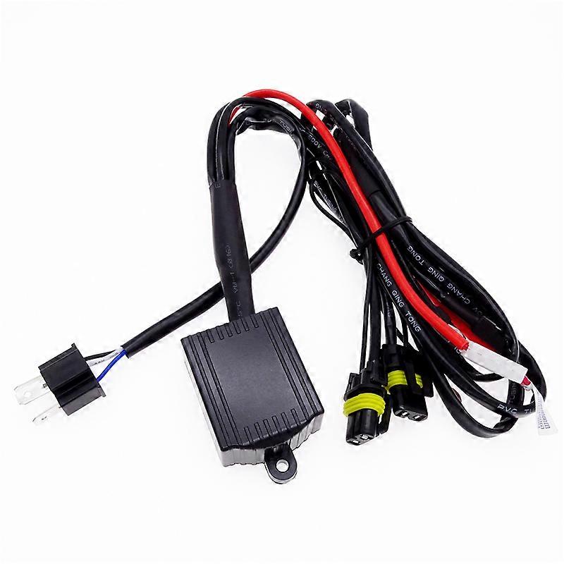 Connecteur De Prise De Ligne De Contrôleur De Lumière Au Xénon H4 H13 9003 9008 9007 9004 Hid, Faisceau De Câbles De Relais De Phare Télescopique (h13)