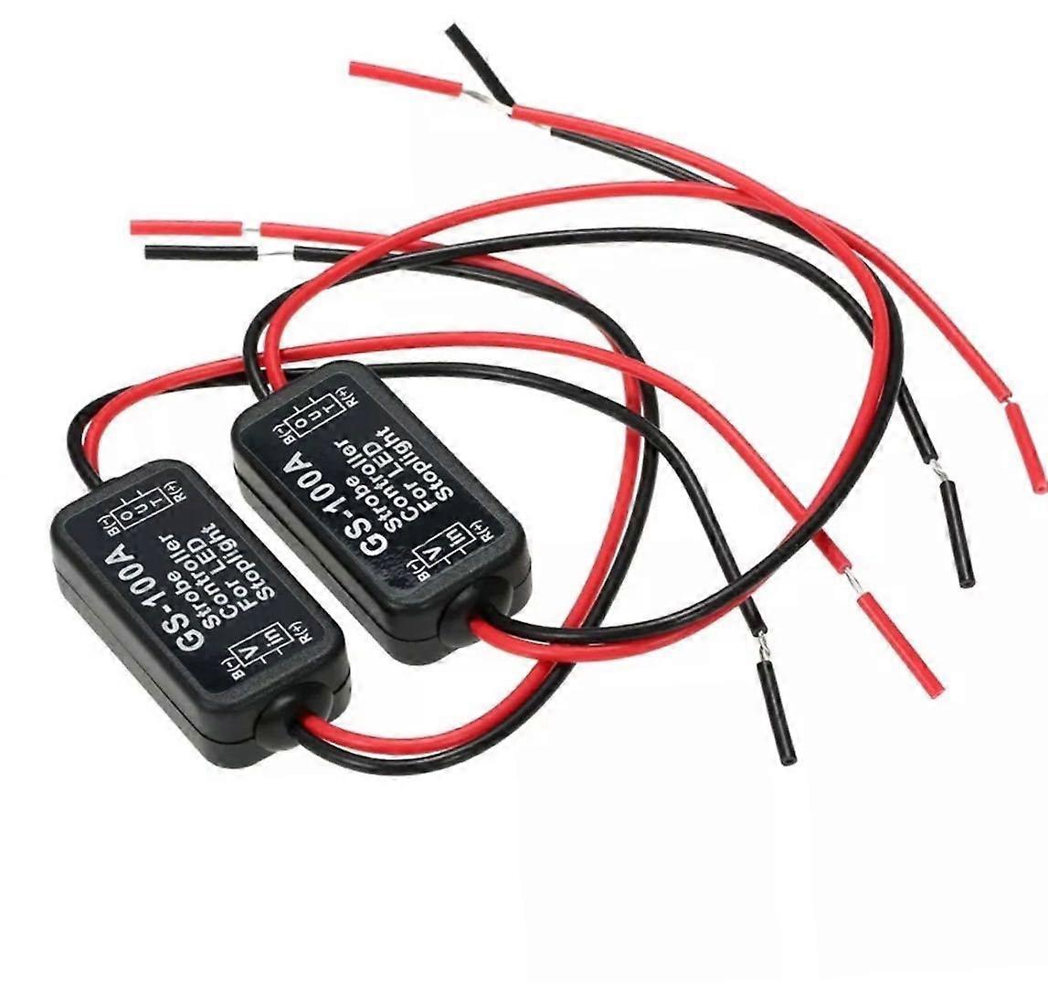 Module De Commande De Clignotement De Feu Stop 12 V Gs-100a (1 Pièce) Pour Feu Stop Led De Voiture (neuf)
