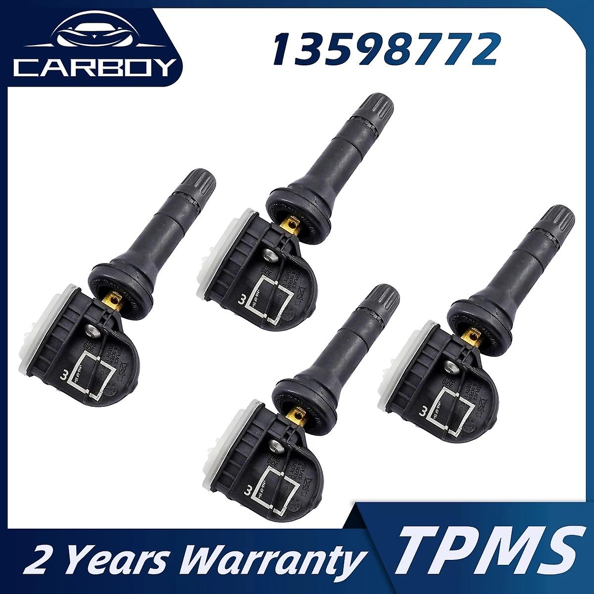 Capteur Tpms 13598772 Pour Cadillac Ats Cts, Chevrolet Caprice, Impala, Volt, Spark, Trax, Sonic, Gmc Canyon, Terrain, Buick Encore, Verano