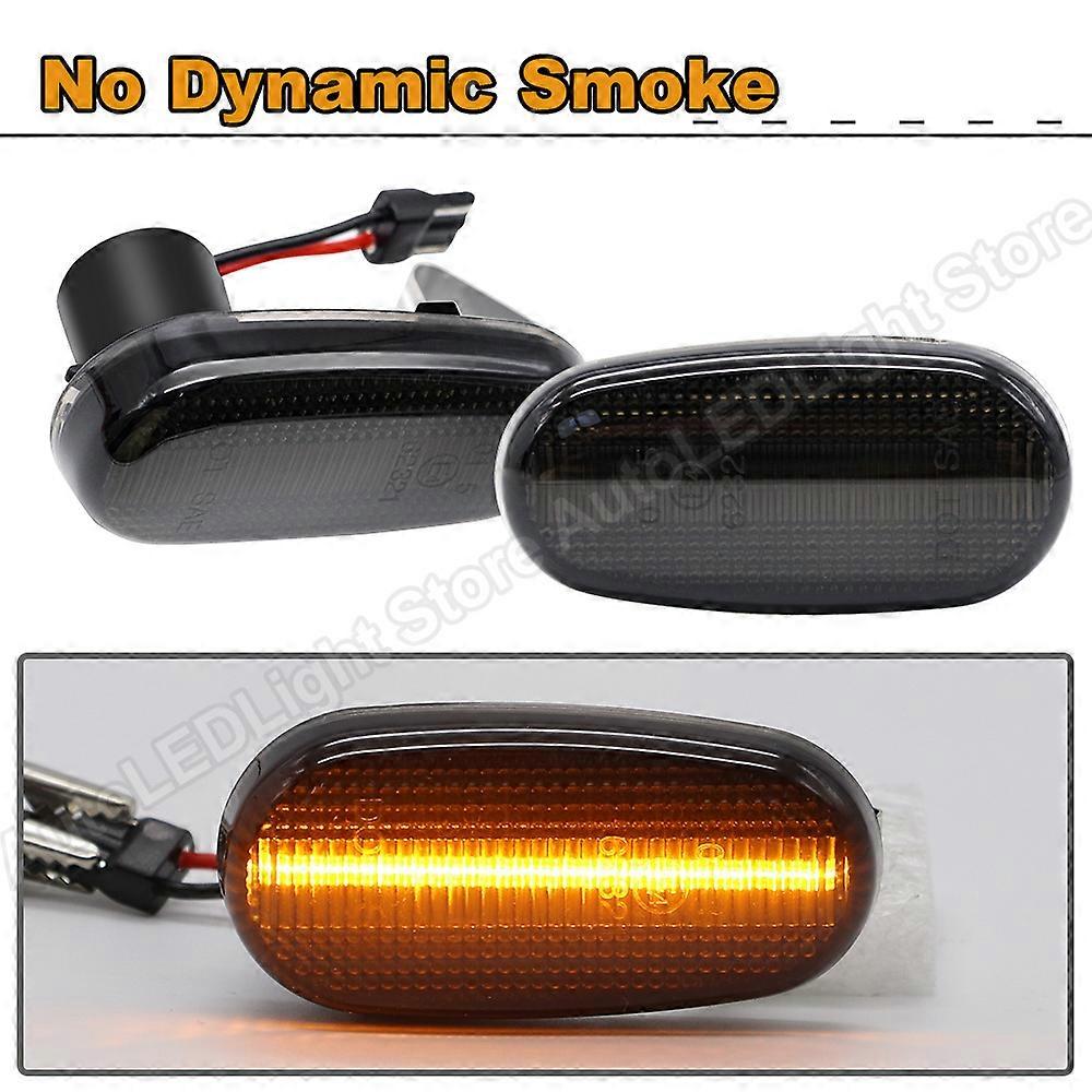Feux De Position Latérale Pour Alfa Romeo Mito 147 Gt, 2 Compartiments, Led Dynamiques, Clignotants, Feux De Position/fumées - Effacement Dynamique (fumées Clignotantes Normales)