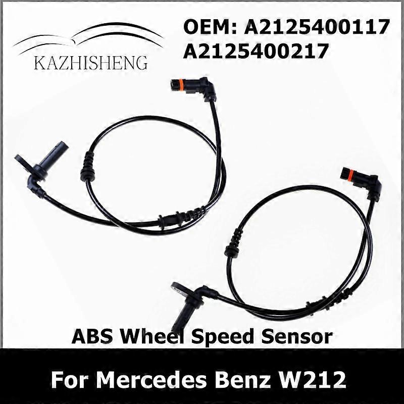 A2125400117 A2125400217 1 Paire De Capteurs De Vitesse De Roue Abs 2125400117 2125400217 Pour Mercedes-benz W212 S212 X218 Cls C218 W212 S212