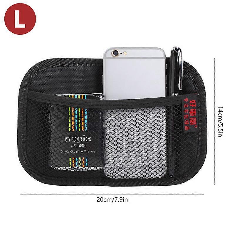 Sac Filet De Rangement Pour Voiture Compatible Avec Tesla Model Ys 3, Ioniq 5 Et Golf 6 Pochette De Rangement Multi-usage Pour Accessoires De Voiture (l)