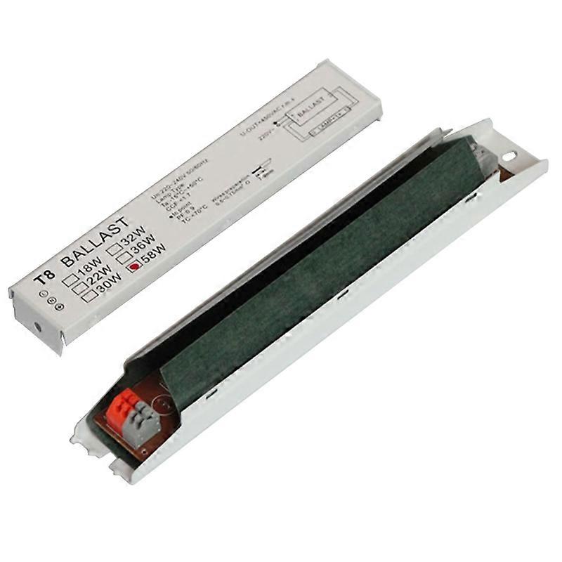 Ballast Électronique T8 1x 18w/1x 58w Couramment Utilisé Pour Lampe Fluorescente - Ballast Léger (b)