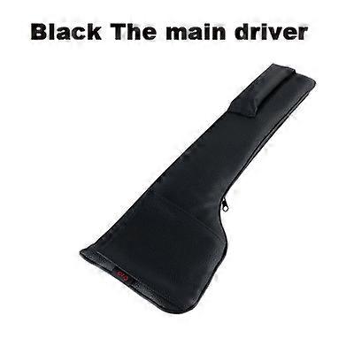 Poches De Rangement En Cuir Pu Pour Siège Auto, Organisateur De Voiture, Coussinet Anti-fuite Pour Fente De Siège, Rembourrage Doux (1 Pièce, Noir Principal)