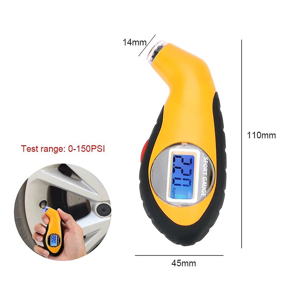 Système De Surveillance De La Pression Des Pneus (tpms) Sans Fil, Solaire, Avec Capteurs Tpms, Kit D'Alarme Et Accessoires Numériques (testeur De Pneus Portable).