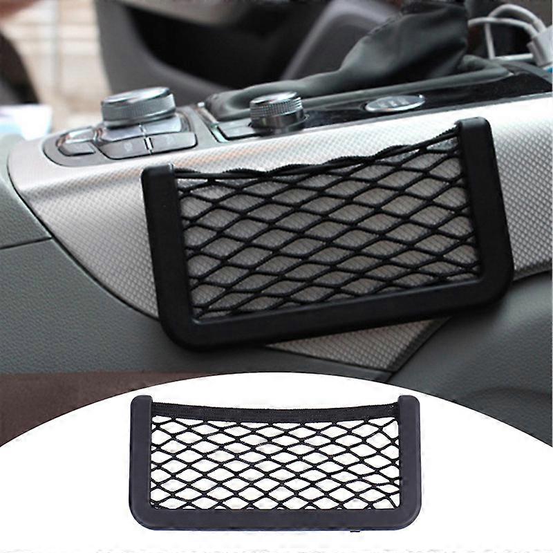 Organisateur De Rangement Auto En Filet 15x8cm, Pochette De Rangement, Accessoires Intérieurs Auto, Organisateur De Dossier De Siège Auto, Rangement Pratique