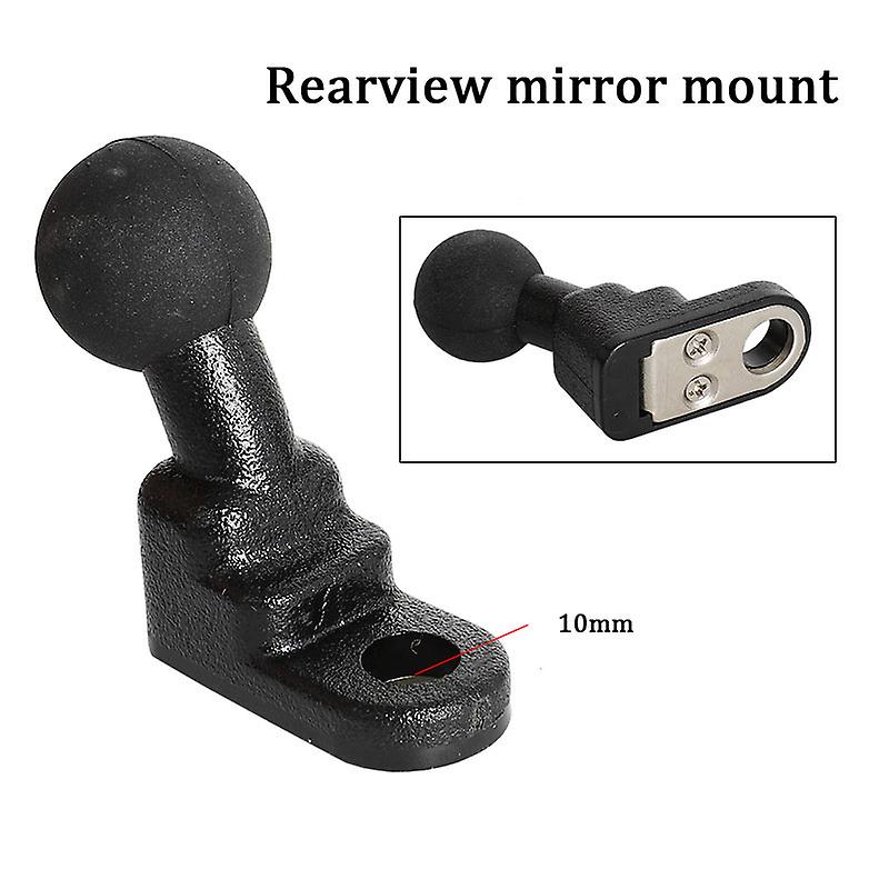 Rail De Fixation Pour Rétroviseur Arrière De Guidon De Moto Compatible Avec Gopro 10, 9, 8, 7, 6, 5, Yi, Sjcam, Sony, Eken, Dji, Osmo, Action Sports Holder Et Supports Ram Mounts