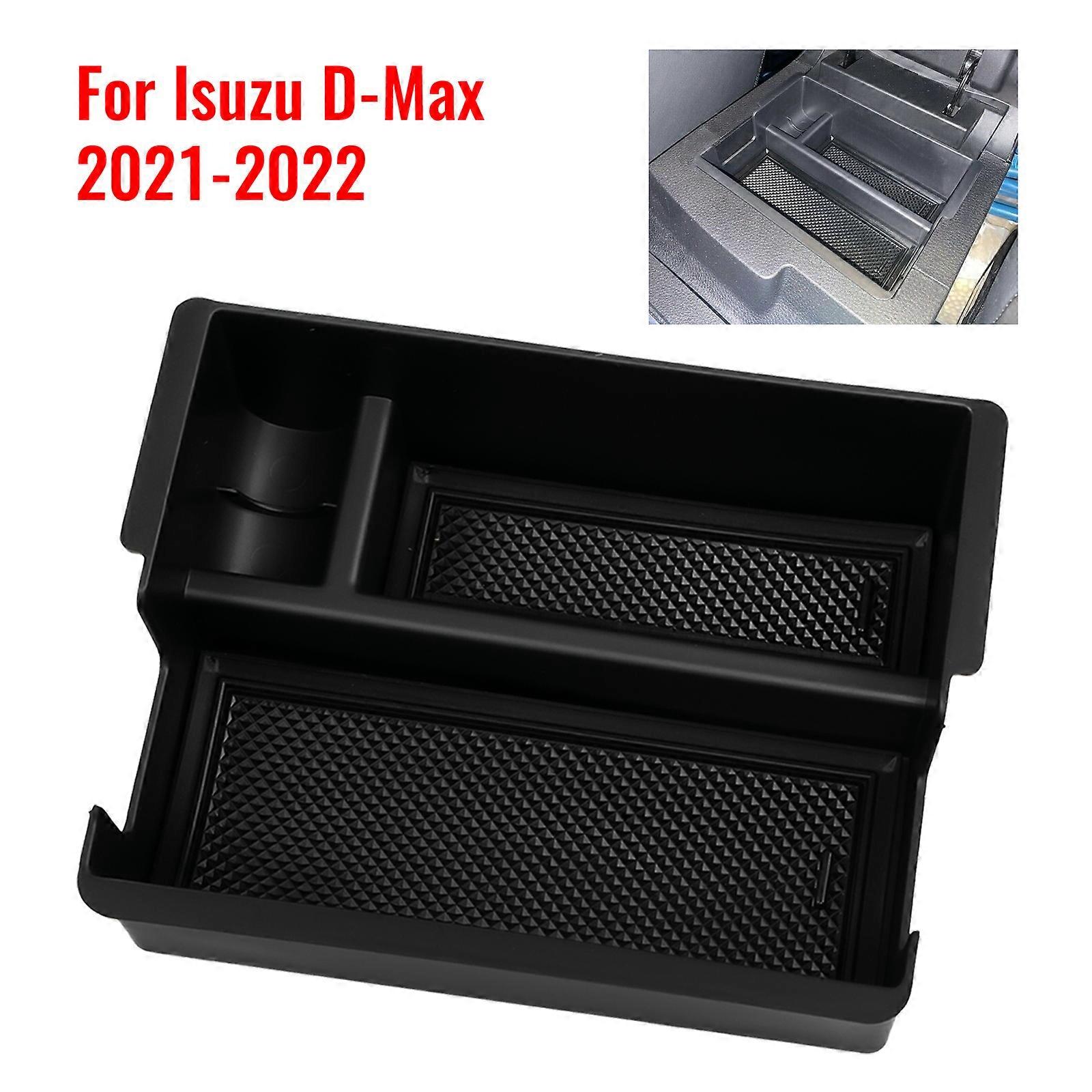 Boîte De Rangement Pour Accoudoir Central Intérieur Isuzu D-max 2021-2022, Organisateur De Console Centrale, Bac À Monnaie, Porte-téléphone