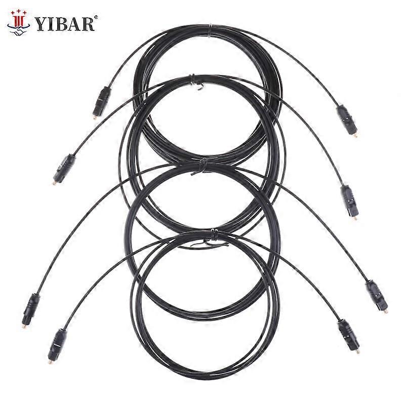Câble Audio Numérique À Fibre Optique Toslink Noir Durable 1,5 M 2 M 3 M 5 M (3)