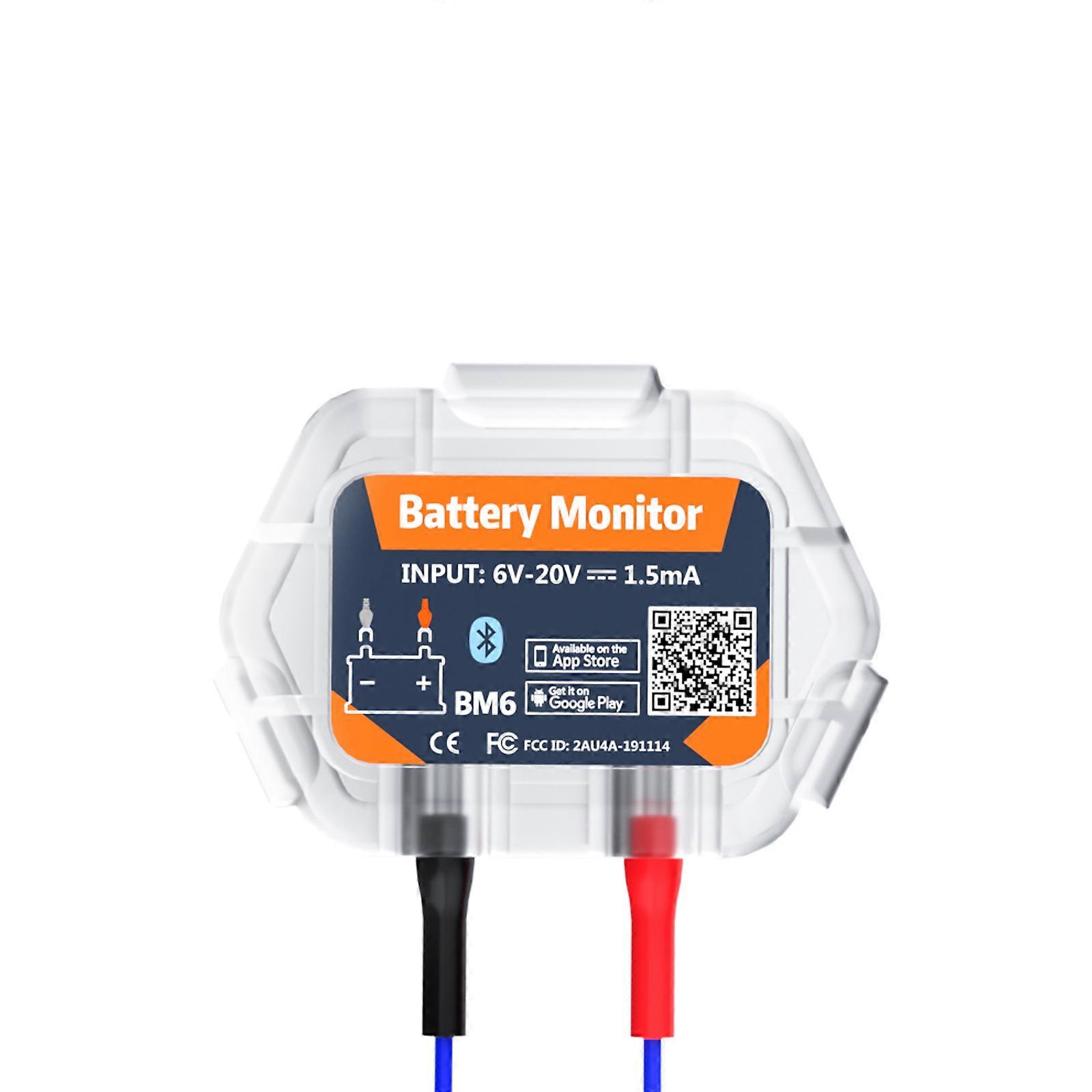 Gestionnaire De Batterie Sans Fil Bluetooth 4.0 Roadi Bm6 Pro Avec Application De Surveillance Et De Test De L'État De La Batterie De Voiture Pour Android Et Ios