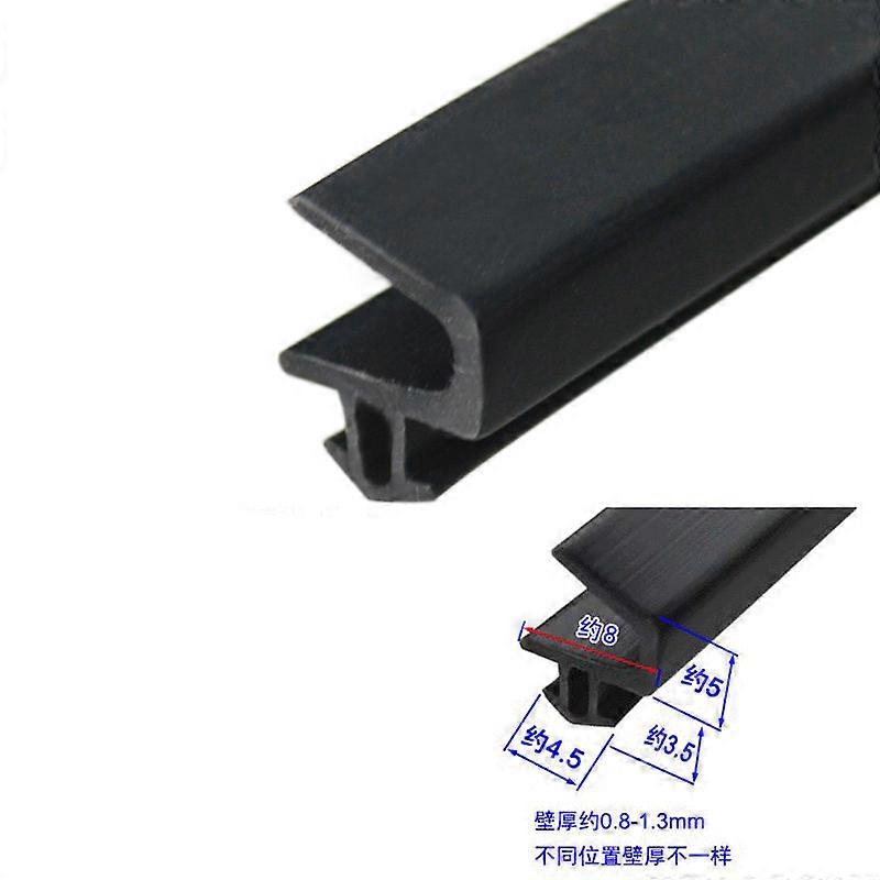 Bandes D'Étanchéité Epdm 10m Pour Portes/fenêtres En Aluminium, Isolation Acoustique (mk005)