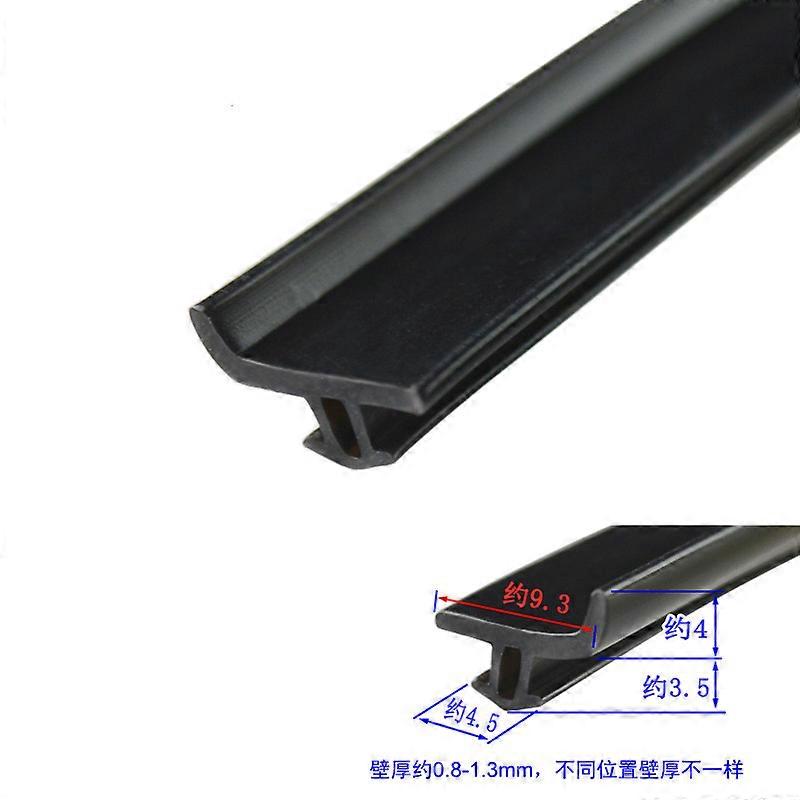 Bandes D'Étanchéité Epdm 10m Pour Pont De Porte/fenêtre En Aluminium, Isolation Acoustique Étanche (mk006)