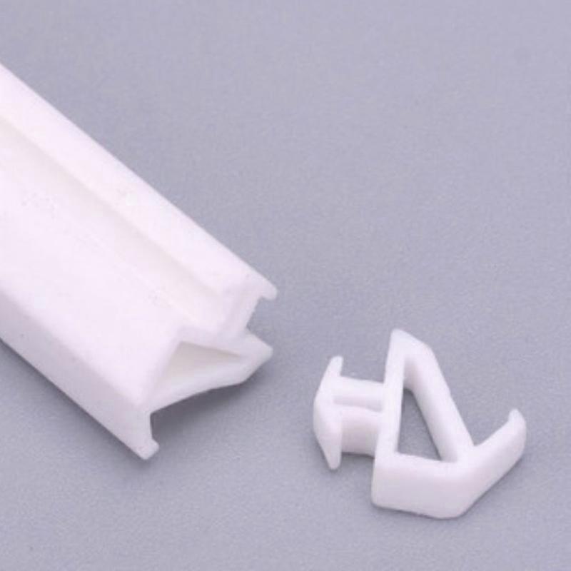 Bandes D'Étanchéité Epdm 10m Pour Portes/fenêtres En Aluminium, Isolation Acoustique (mk-blanc)
