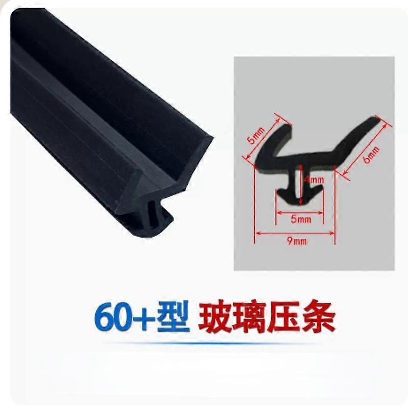 Bandes D'Étanchéité Epdm 10m Pour Pont De Porte/fenêtre En Aluminium, Isolation Acoustique Étanche (mk007)