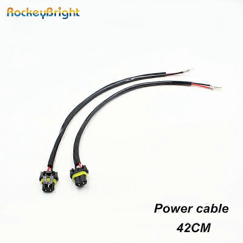 Kit De Conversion Hid Rockeybright 2 Pièces 12v 35w 55w Avec Ampoule, Faisceau De Câbles, Prise D'Alimentation Et Connecteur H3 H8 H9 H10 H11 880 881