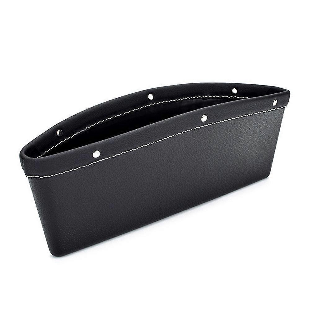 Organisateur De Rangement Pour Siège Auto, Compartiment Central, Poche De Rangement, Accessoire Universel Pour L'Intérieur De La Voiture (noir)