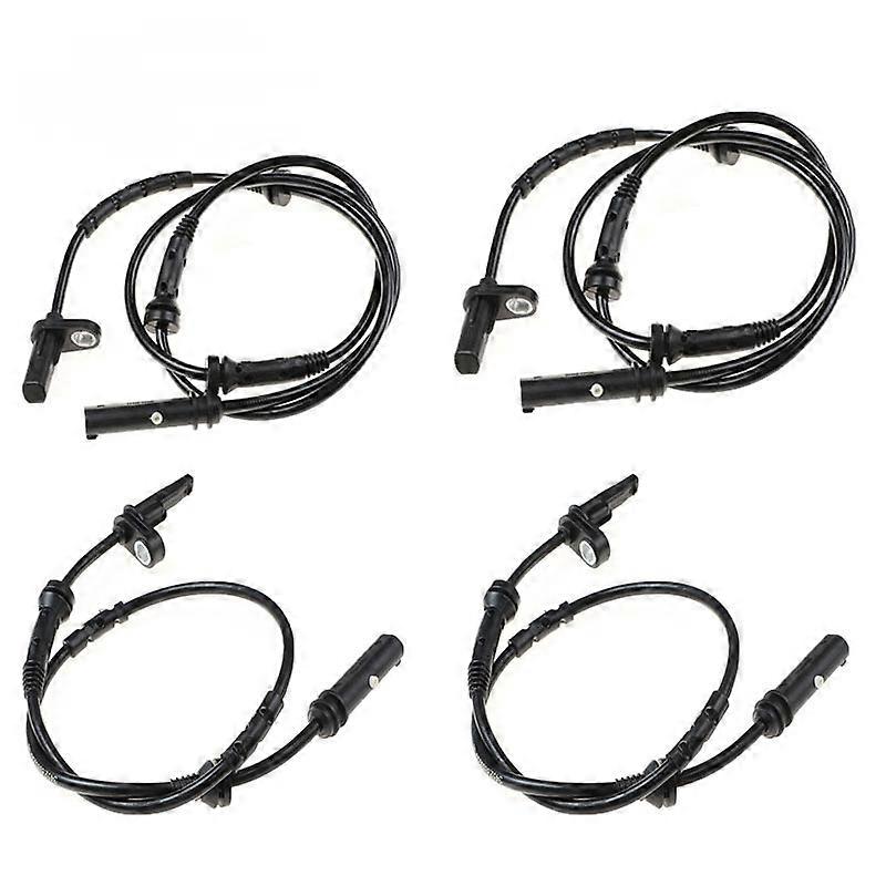 Lot De 4 Capteurs De Vitesse De Roue Abs Avant/arrière Gauche/droite Pour Bmw X3 F25 Et X4 F26 (références 34526869292 Et 34526869293).