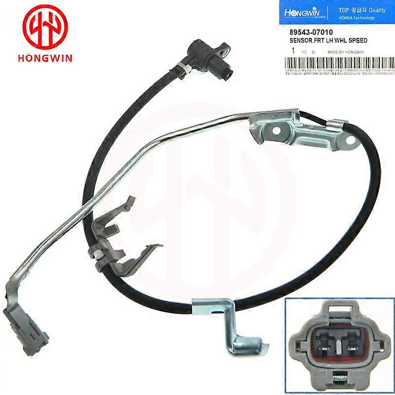 Capteur De Vitesse De Roue Abs Avant Gauche 89543-07010, 89543-33030 Pour Lexus Es300 1997-2000, Toyota Avalon, Solara, Camry 2.2l Et 3.0l