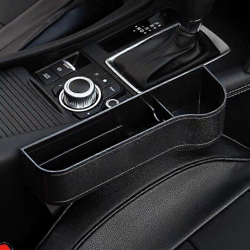 Paire De Boîtes De Rangement Pour Siège Auto, Compartiments Pour Portefeuille Et Téléphone (côté Droit Noir)