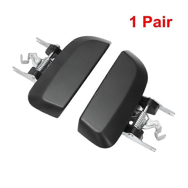 Poignée Extérieure De Porte Arrière Gauche Et Droite Noire 1030514 Pour Nissan Pathfinder R51 2005 2006 2007 2008 2009 2010 2011 2012 2013 (1 Paire)