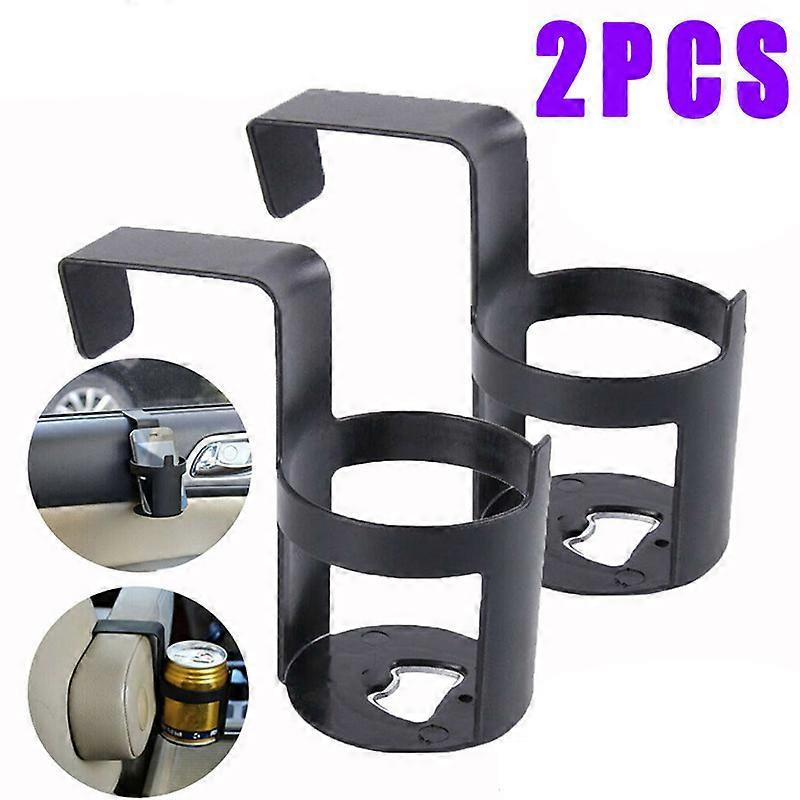 Lot De 2 Porte-gobelets Universels Pour Portières De Voiture Ou Camion, À Fixer Au Dossier Du Siège. Accessoires Pour L'Intérieur Des Véhicules.