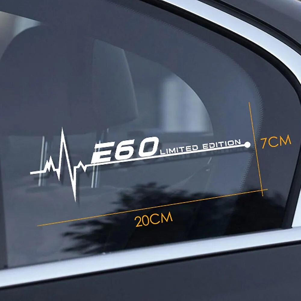 Autocollant Pour Vitre Latérale De Voiture Bmw E28 E30 E34 E36 E39 E46 E53 E60 E61 E62 E70 E87 E90 E91 E92 E93 (e60)
