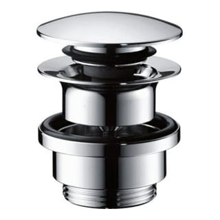 hansgrohe Push-Open-Ablaufgarnitur f WT- u. Bidetm., polished gold optic