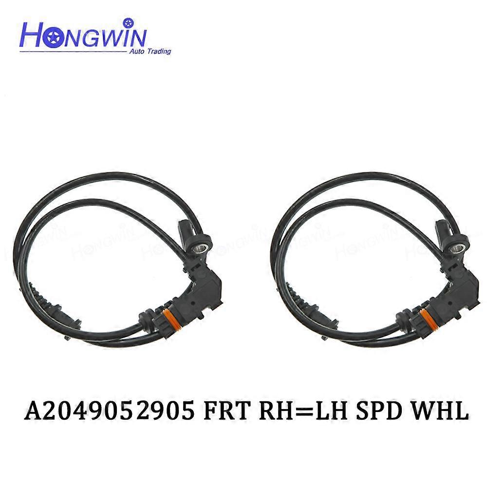 Oe : 2049057900 A2049052905 Capteur De Vitesse De Roue Abs Avant Gauche Et Droit Pour Mercedes-benz Classe C C180 C200 C250 C280 C350 W204 S204 (avant, 2 Pièces)