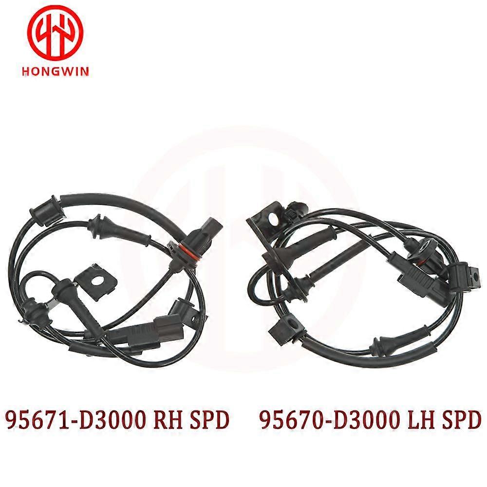 Capteur De Vitesse Abs Avant Droit/gauche 95671-d3000 95670-d3000 95671-f8000 Pour Hyundai Tucson 2016-2020 / Kia Sportage 2017-2022 2.0l (jeu)