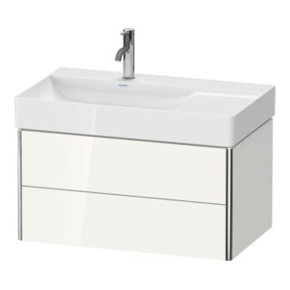 Duravit Waschtischunterschrank XSquare 78,4x46x39,7cm, 2 La, B li, wandhängend, Tau