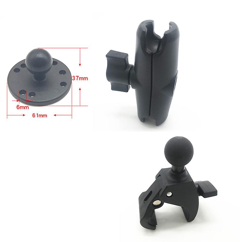 Support Tough-claw Avec Bras À Double Rotule Et Adaptateur De Base Rond Pour Garmin