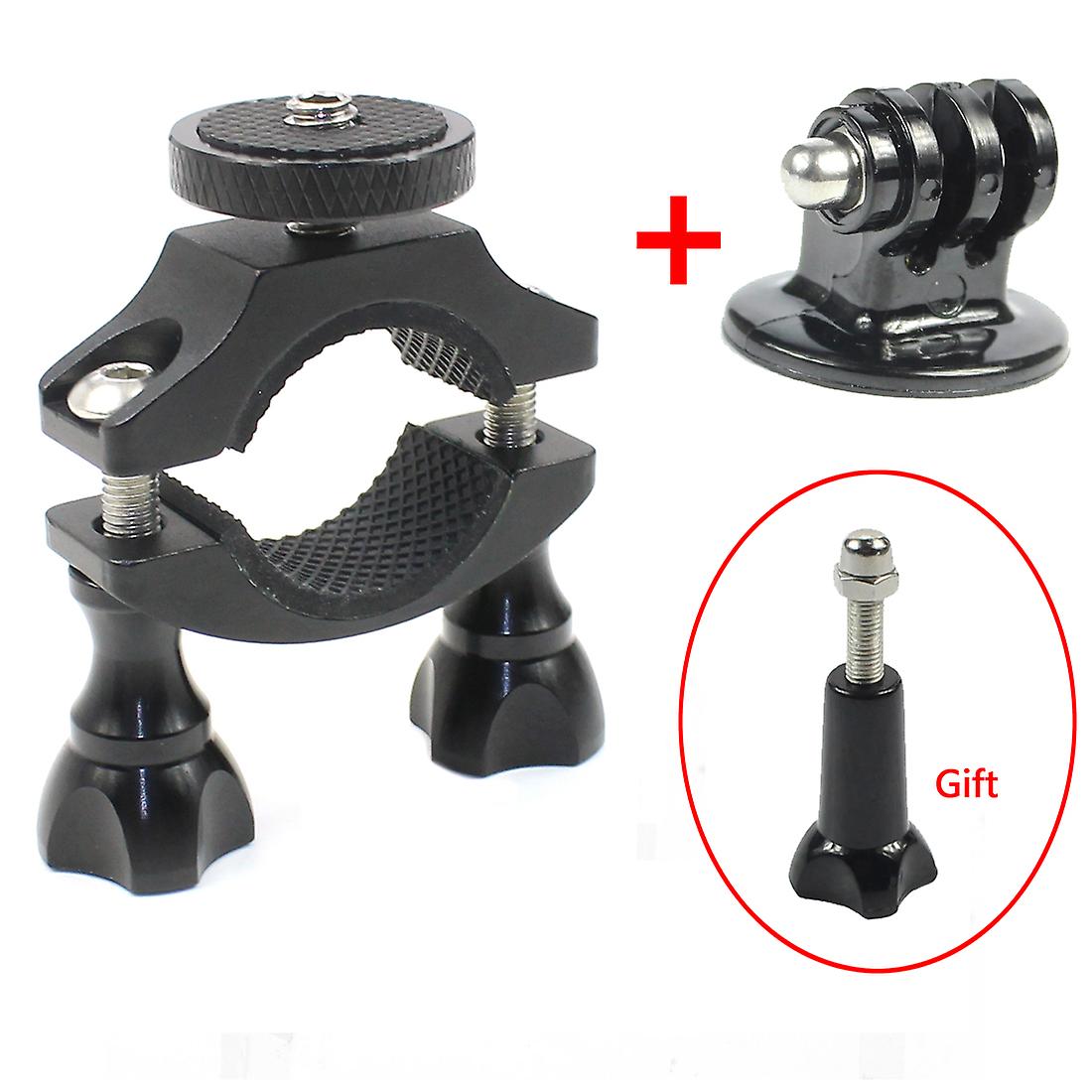 Support De Caméra À Pince Pour Guidon De Vélo, Adaptateur Trépied 1/4" Pour Gopro Hero 10/9, Inst360 One Et Dji Osmo Action