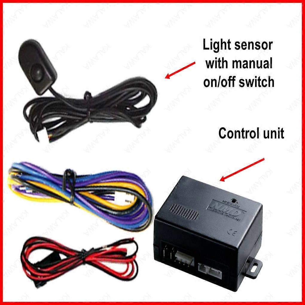 Système De Contrôle Automatique Des Phares Automatiques Universel Nmd Pour Voiture Et Maison. Capteur De Lumière Pour Voiture Et Maison.