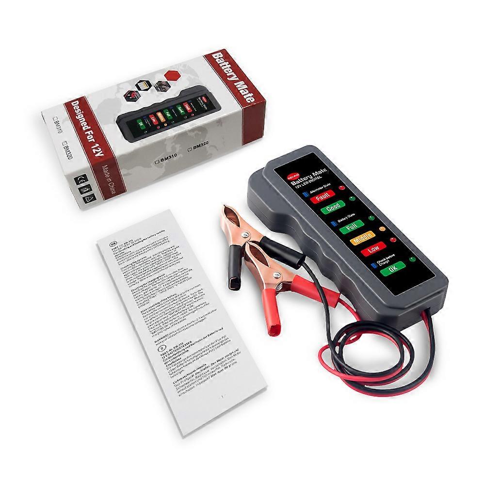 Testeur De Batterie Automobile Bm310 Bm410, Rapide Et Sûr, 12 V 24 V, Outil De Test Automobile Numérique, Diagnostic De Charge Par Démarreur Pk Bst100 (bm 310)