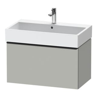 Duravit Waschtischunterschrank D-Neo 78,4x44,2cm, sw/gr ma, 1 Ausz., wandhängend