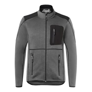 Strickjacke anthrazit/schwarz Form 1443 Größe L