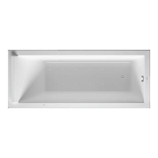 Duravit Whirlwanne Starck 170x70cm, Air-Sys, EB-Version, 1 RS, we.