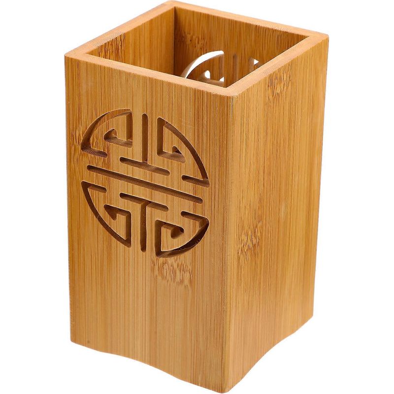Essstäbchenablage, Löffelablage Aus Bambus, Küchenutensilienhalter, Besteckablage – 15 X 8,5 X 8,5 Cm