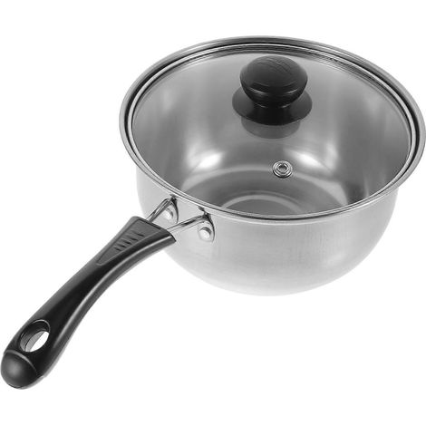 Multifunktionaler, Antihaftbeschichteter Topf Mit Deckel, Milchtopf Für Den Herd, Warmhaltepfanne. – 32,5 X 18 Cm