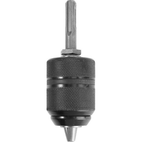 Mini-3-backen-schnellspannbohrfutter Aus Schwarzem Vanadiumstahl, Sds-adapter Für 2–13-mm-bohrer, Umrüstwerkzeug Für Tragbare Elektrische Bohrmaschinen, Schwarz