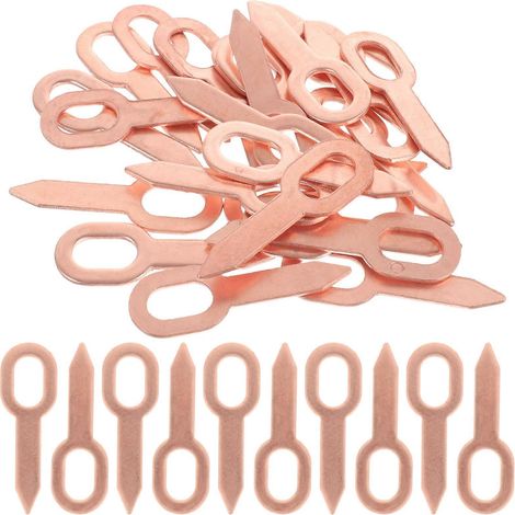 Punktschweiß-ausbeulset (100 Ringe) Für Autos – 6,00 X 2,00 X 0,20 Cm – Roségold
