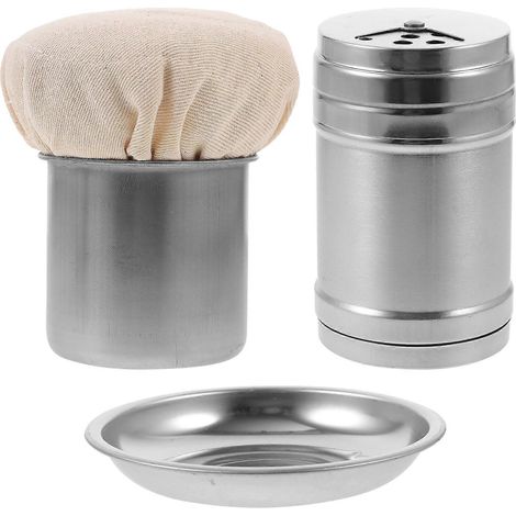 Set Bestehend Aus 1 Praktischem Ölpinsel Für Gewürzgläser, Krepppinsel Und Wachstuch – 10,3 X 6 X 6 Cm