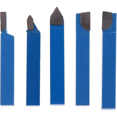 Set Mit 5 Dreh- Und Lötwerkzeugen, Lötspitzen, Spitzen Drehwerkzeugen (blau) – 6,4 X 0,4 Cm – Blau